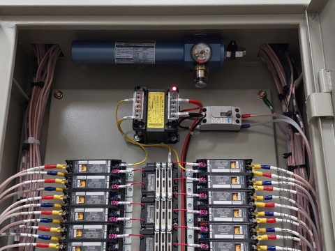 Installation Photos – Kanso 24-5 Fire Suppression Device for Switchgear Panels